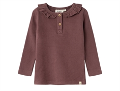 Lil Atelier rose brown top
